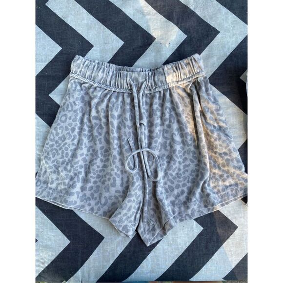 Oddy Leopard Print Drawstring Shorts Size Small Lot Of 2 - Picture 4 of 9